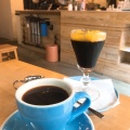 Americano ESP blend - 実際訪問したユーザーが直接撮影して投稿した西ケ原カフェ百塔珈琲 Shimofuriの写真のメニュー情報