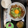 実際訪問したユーザーが直接撮影して投稿した則武新町丼もの北海道カルビ丼 北の浪漫亭 イオンモール Nagoya Noritake Garden店の写真