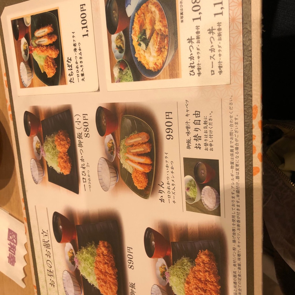 ユーザーが投稿した4一口ひれ御飯の写真 - 実際訪問したユーザーが直接撮影して投稿した松ケ本町とんかつとんかつ和幸 イオンモール茨木店の写真