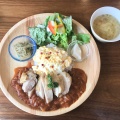 カレーランチ(エッグのせ) - 実際訪問したユーザーが直接撮影して投稿した北目町カフェ綴cafeの写真のメニュー情報