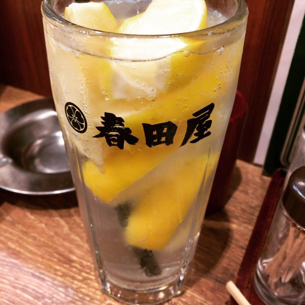 ユーザーが投稿した凍結レモンサワーの写真 - 実際訪問したユーザーが直接撮影して投稿した新宿焼鳥春田屋 新宿店の写真