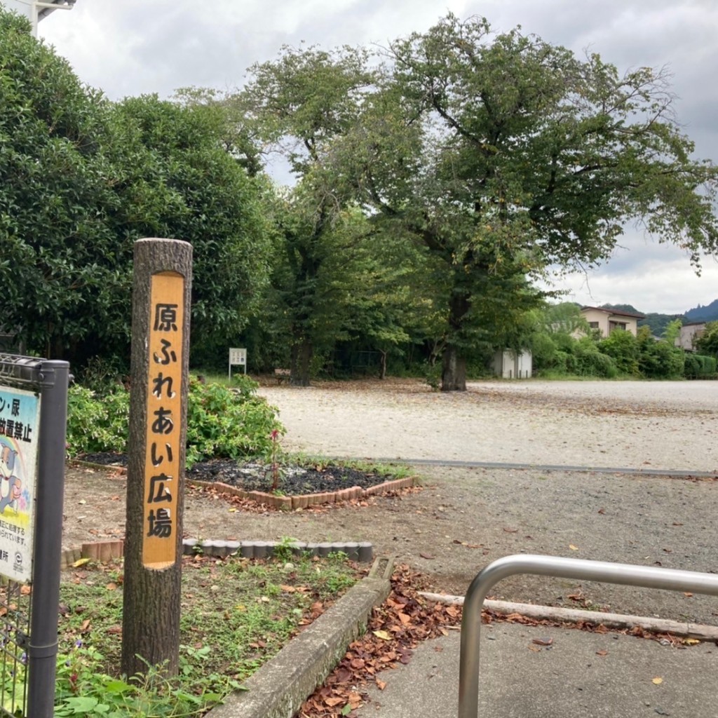 実際訪問したユーザーが直接撮影して投稿した東浅川町公園原ふれあい広場の写真