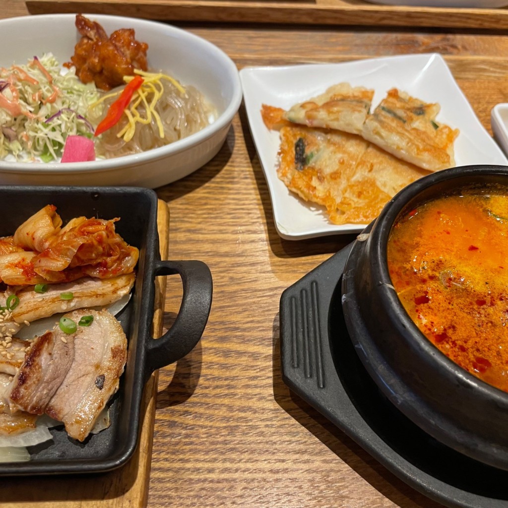 ユーザーが投稿したFLサムギョプサルの写真 - 実際訪問したユーザーが直接撮影して投稿した浜町韓国料理韓美膳 ららぽーとTOKYO-BAY店の写真