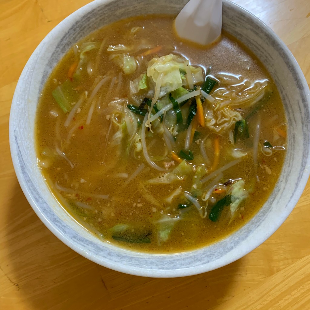 ユーザーが投稿したみそラーメンの写真 - 実際訪問したユーザーが直接撮影して投稿した福田町中華料理中国料理美好の写真