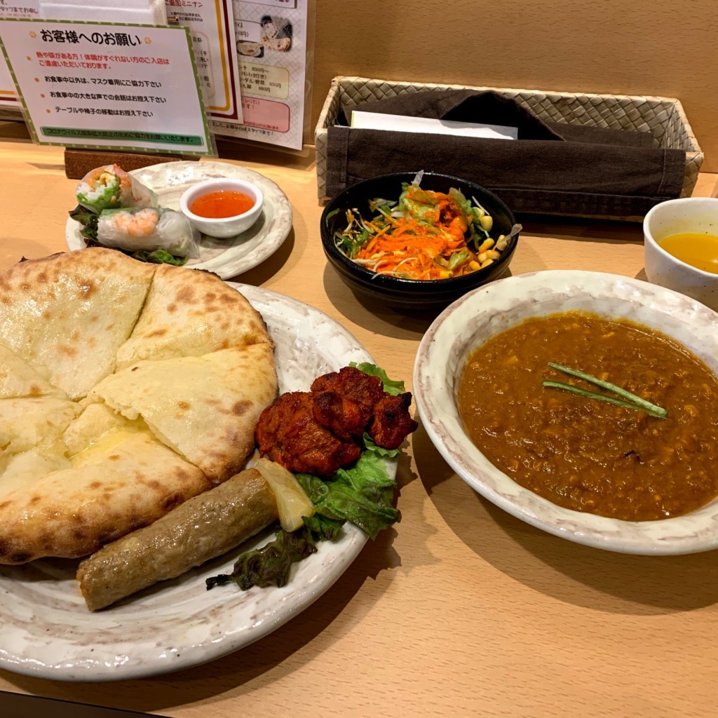 腹ペコ男子さんが投稿した栄インドカレーのお店SPICE GARDEN 矢場店/スパイスガーデン ヤバテンの写真