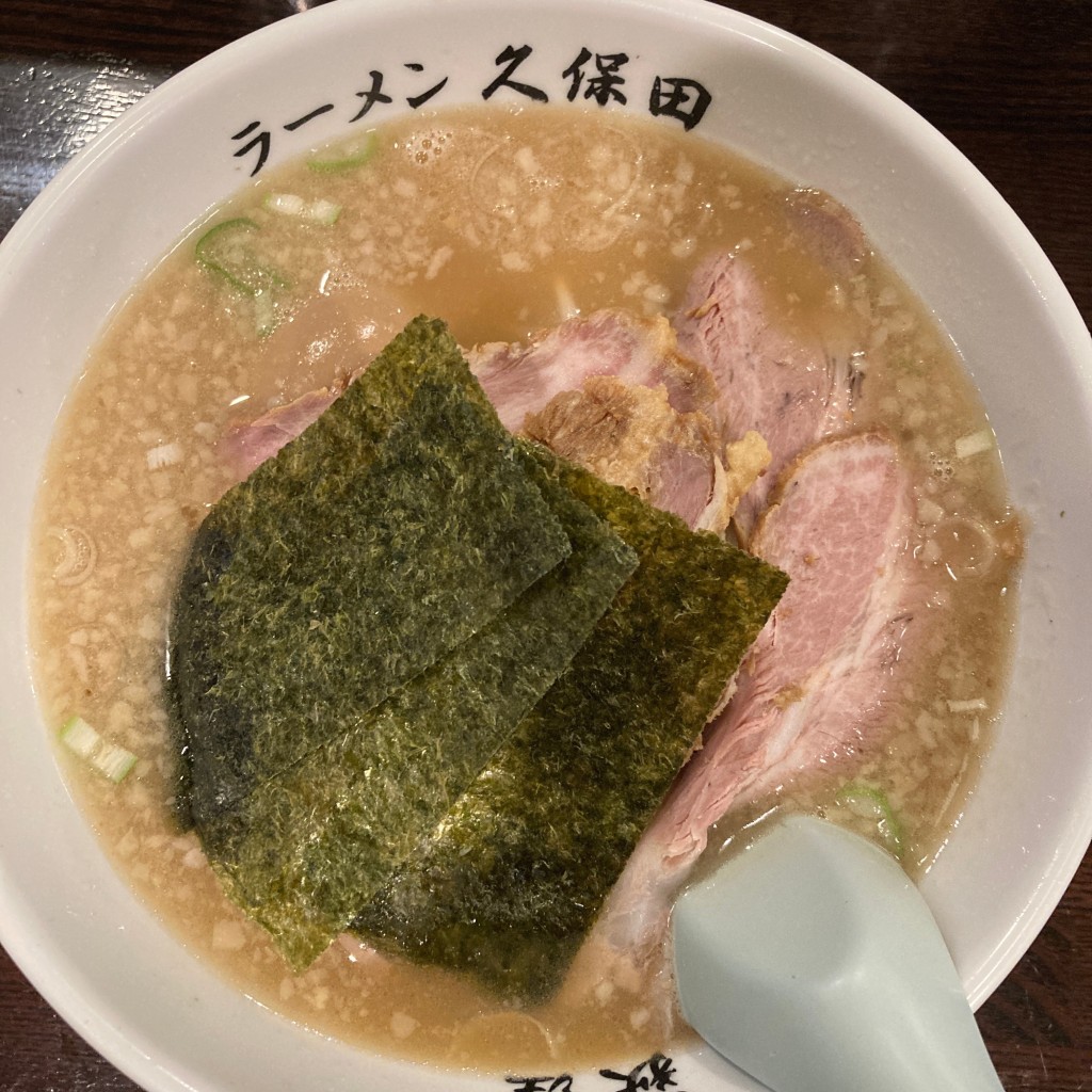 ユーザーが投稿したラーメンの写真 - 実際訪問したユーザーが直接撮影して投稿した上荻ラーメン専門店ラーメン久保田の写真