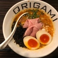 実際訪問したユーザーが直接撮影して投稿した仲町ラーメン / つけ麺オリガミの写真