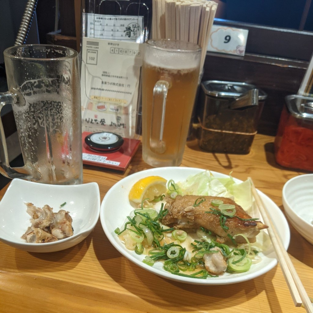 実際訪問したユーザーが直接撮影して投稿した五月町ラーメン / つけ麺ほんな骨 沼津店の写真