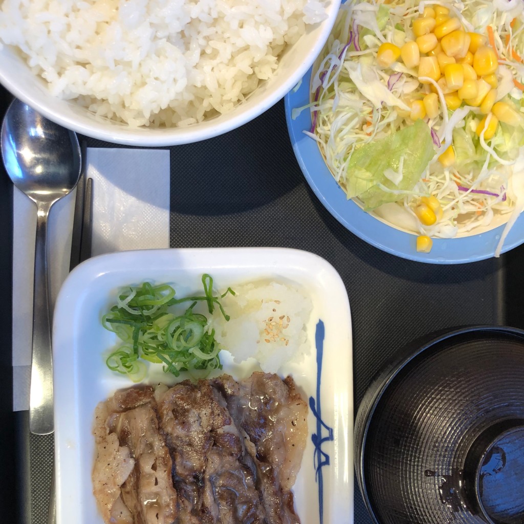 ユーザーが投稿した焼肉定食の写真 - 実際訪問したユーザーが直接撮影して投稿した西池袋牛丼松屋 池袋アゼリア通り店の写真