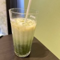 抹茶豆乳ラテ - 実際訪問したユーザーが直接撮影して投稿した豊田町カフェドトールコーヒーショップ 文苑堂富山豊田店の写真のメニュー情報