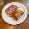 実際訪問したユーザーが直接撮影して投稿した北沢カフェWaffle cafe ORANGEの写真