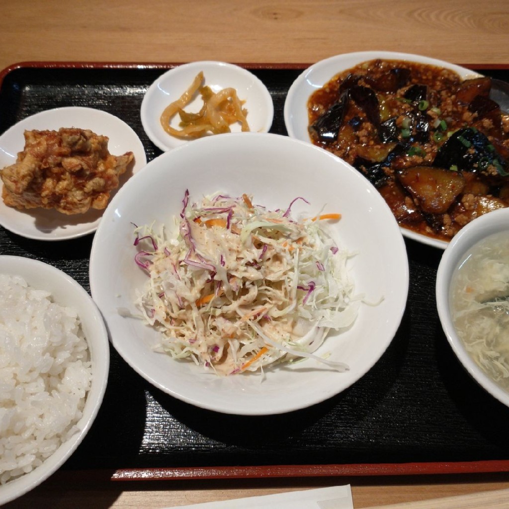 ユーザーが投稿した特選昼定食の写真 - 実際訪問したユーザーが直接撮影して投稿した魚町中華料理新・中華酒場 川人百味 魚町店の写真