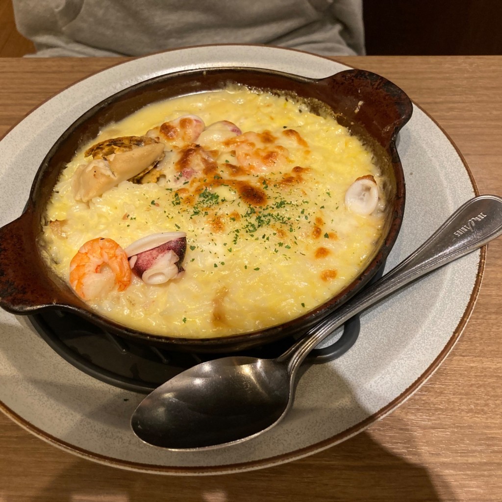 ユーザーが投稿したホタテと海老のクリーミの写真 - 実際訪問したユーザーが直接撮影して投稿した南幸洋食バケット 横浜ジョイナス店の写真