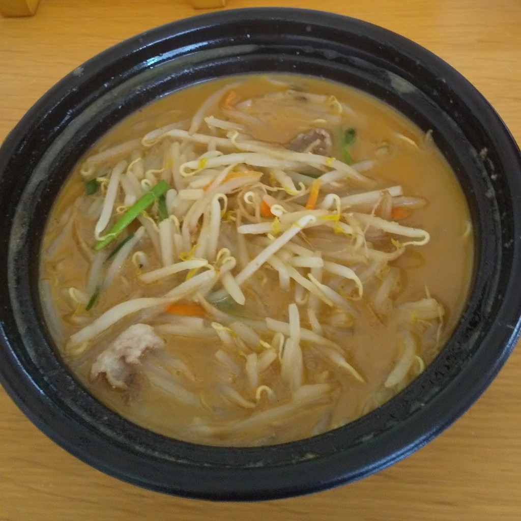 ユーザーが投稿した味噌ラーメンの写真 - 実際訪問したユーザーが直接撮影して投稿した東大宮中華料理日高屋 東大宮東口店の写真