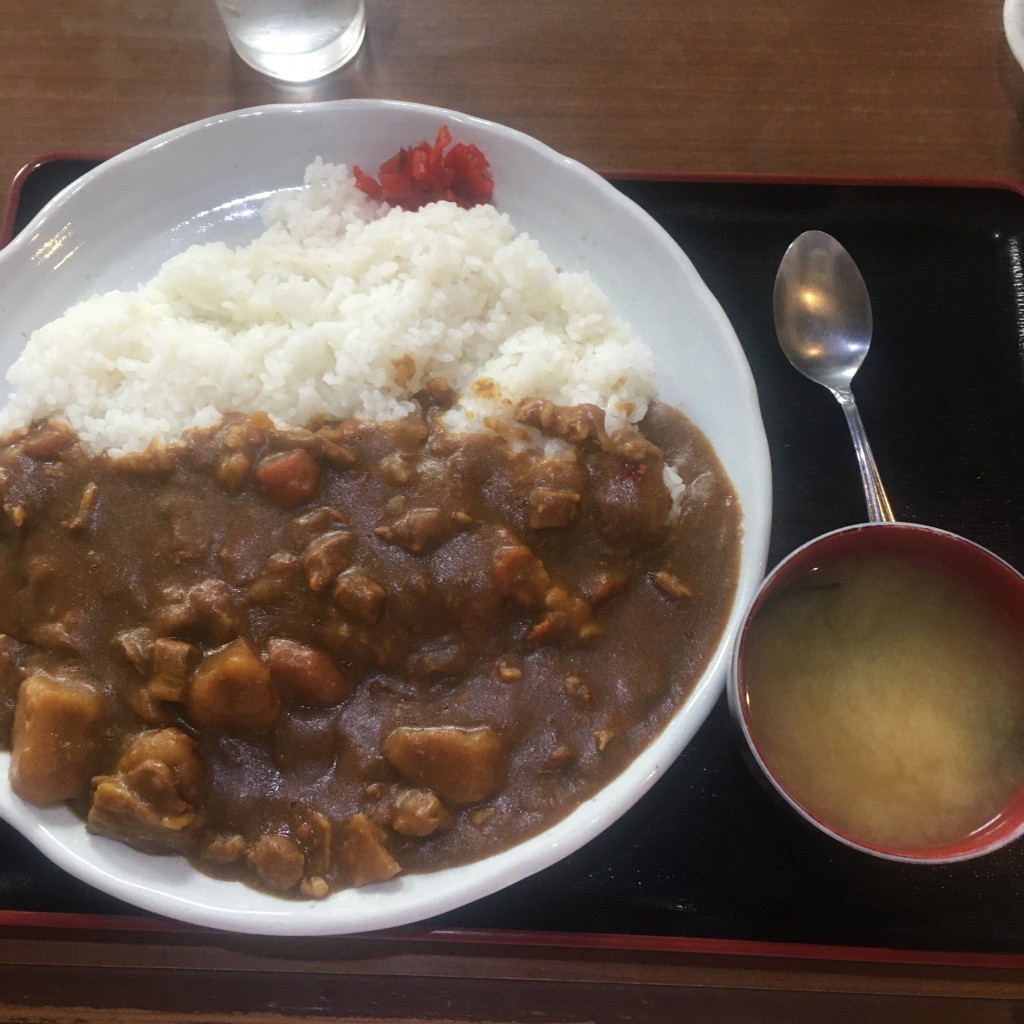 ユーザーが投稿したカレーライスの写真 - 実際訪問したユーザーが直接撮影して投稿した一宮定食屋スーパーキッチン かさやの写真