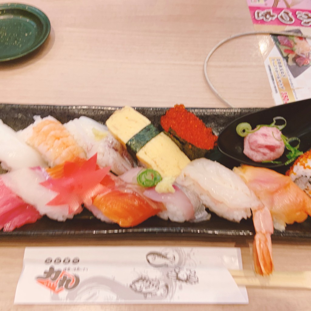 ユーザーが投稿したランチの写真 - 実際訪問したユーザーが直接撮影して投稿した名谷町回転寿司回転寿司 力丸 神戸垂水店の写真