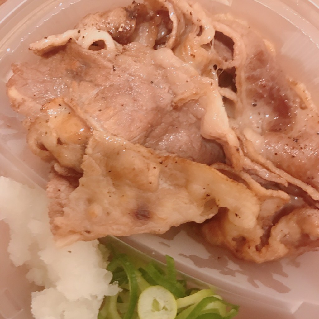 ユーザーが投稿した牛焼肉単品の写真 - 実際訪問したユーザーが直接撮影して投稿した加平牛丼松屋 北綾瀬店の写真