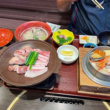 実際訪問したユーザーが直接撮影して投稿した東餅田和食 / 日本料理ふぁみり庵はいから亭 姶良店の写真