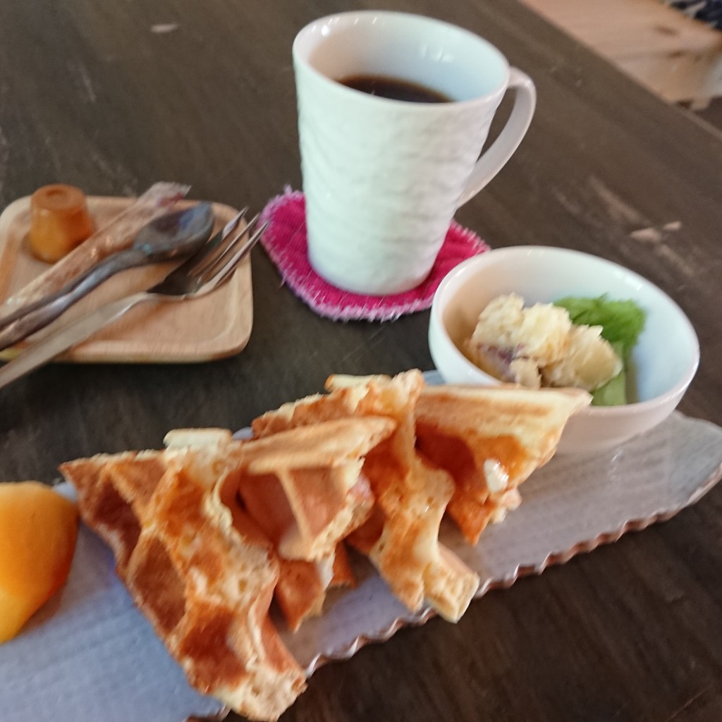 ユーザーが投稿したモーニングの写真 - 実際訪問したユーザーが直接撮影して投稿した下麻生カフェline side cafeの写真