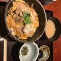 L奥久慈卵 親子丼 - 実際訪問したユーザーが直接撮影して投稿した麹町焼鳥鳥元 麹町店の写真のメニュー情報