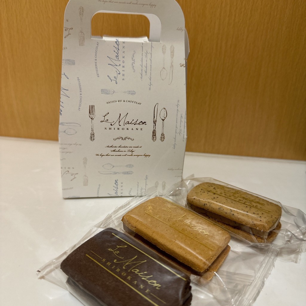 ユーザーが投稿したショコラサンド3の写真 - 実際訪問したユーザーが直接撮影して投稿した新宿チョコレートラ・メゾン白金 ビス 伊勢丹新宿店の写真