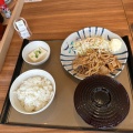 生姜焼き定食 - 実際訪問したユーザーが直接撮影して投稿した本町定食屋やよい軒 武蔵村山本町店の写真のメニュー情報