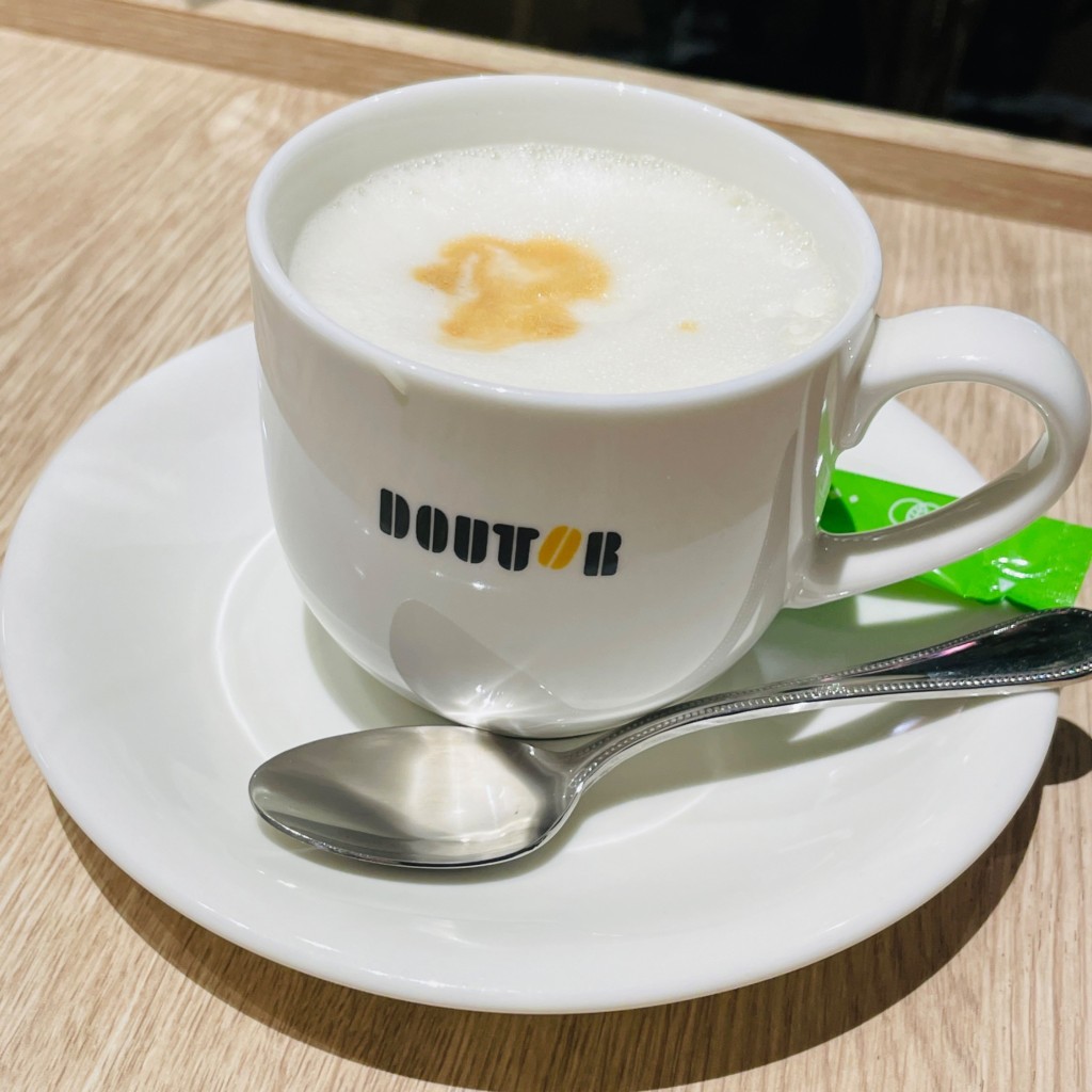 ユーザーが投稿した豆乳ラテの写真 - 実際訪問したユーザーが直接撮影して投稿したくすのき台カフェドトールコーヒーショップ グランエミオ所沢の写真