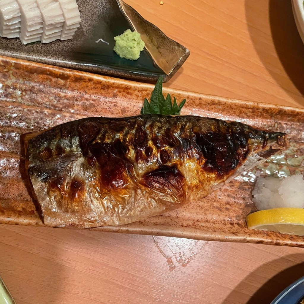 ユーザーが投稿した塩サバの写真 - 実際訪問したユーザーが直接撮影して投稿した博多駅前中華料理かき川の写真