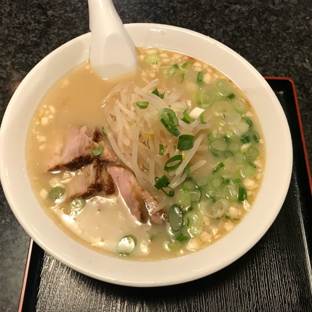 ユーザーが投稿したラーメン(にんにく入り)の写真 - 実際訪問したユーザーが直接撮影して投稿した新田本町ラーメン専門店薩摩ッ子ラーメン大東店の写真