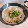 醤油うどん - 実際訪問したユーザーが直接撮影して投稿した道修町立ち飲み / 角打ち立ち呑み 大阪イチマルマルマルの写真のメニュー情報