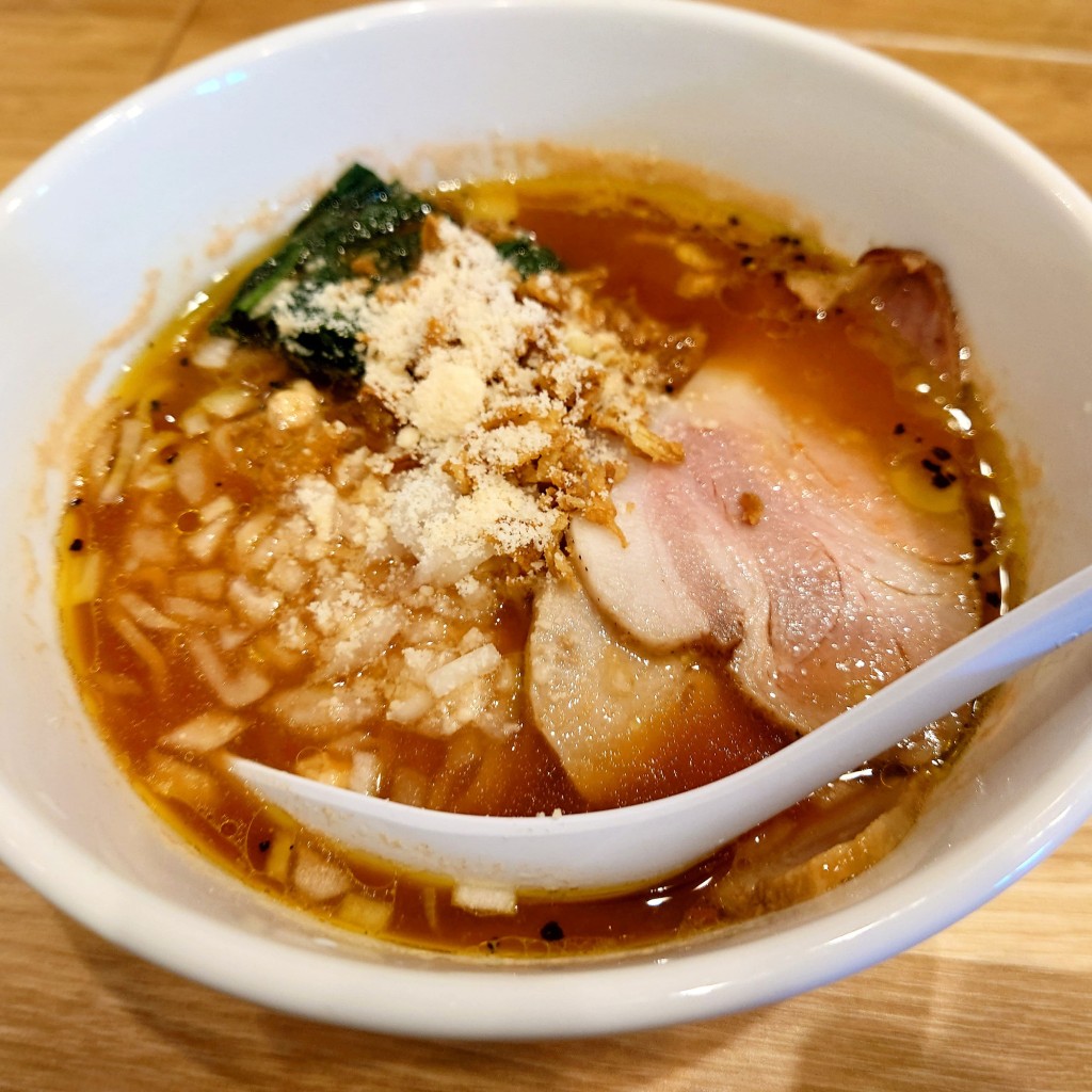 食いしん病さんが投稿した岬町三門ラーメン専門店のお店貝出汁らぁ麺 濱関/カイダシラーメン ハマゼキの写真