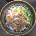 肉うどん - 実際訪問したユーザーが直接撮影して投稿した上葛原うどん資さんうどん 本店の写真のメニュー情報