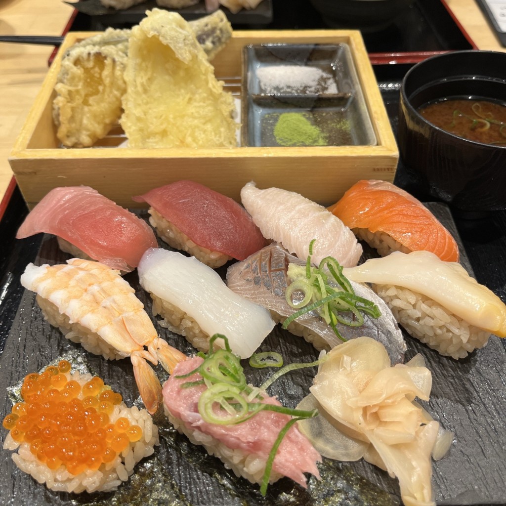 ユーザーが投稿した竹 天ぷら寿司の写真 - 実際訪問したユーザーが直接撮影して投稿した千住居酒屋鮨・酒・肴 杉玉 北千住の写真