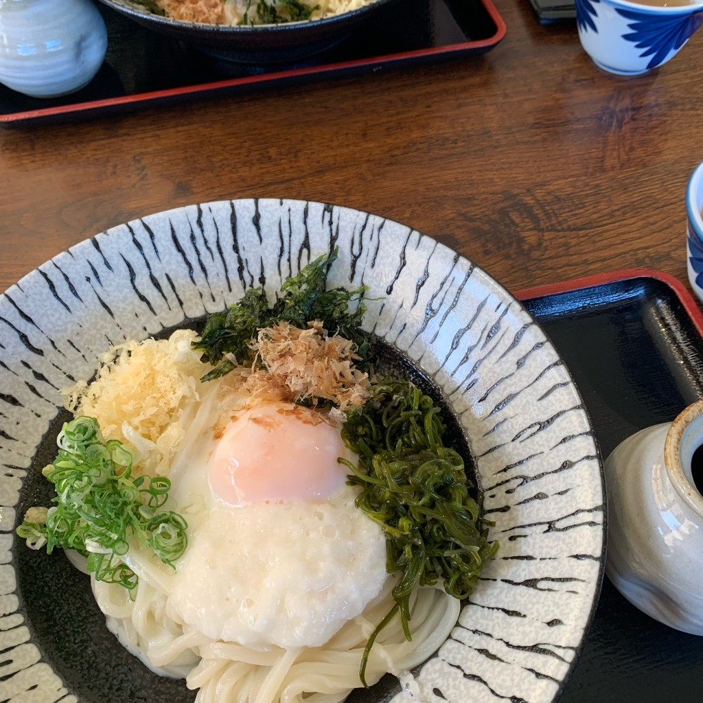 くるんさんが投稿した嵯峨中ノ島町うどんのお店嵐山亭/アラシヤマテイの写真