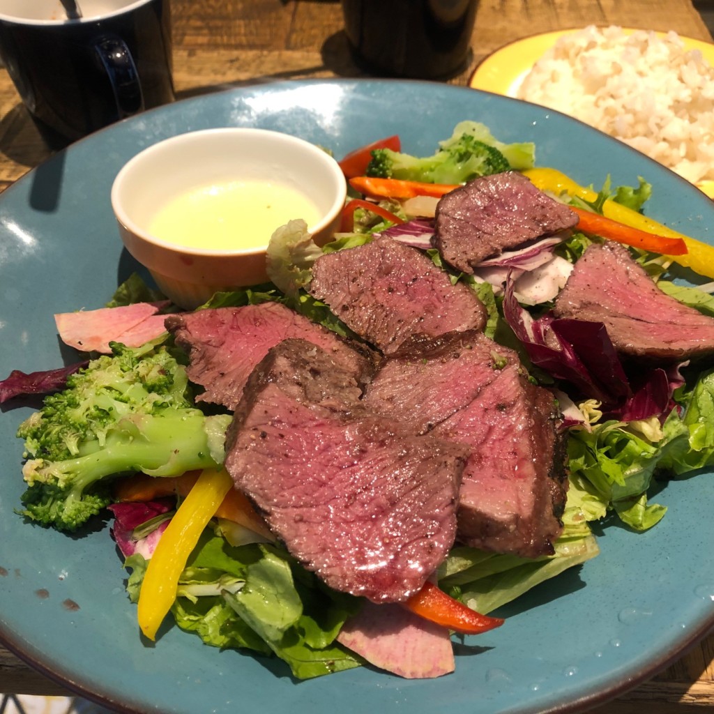 ユーザーが投稿した赤身肉 (牛ザブトン) グの写真 - 実際訪問したユーザーが直接撮影して投稿した銀座肉料理Delirium Cafe GINZAの写真