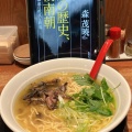 炭鶏麺(塩) - 実際訪問したユーザーが直接撮影して投稿した矢田野町ラーメン / つけ麺昭和食堂 小松本店の写真のメニュー情報