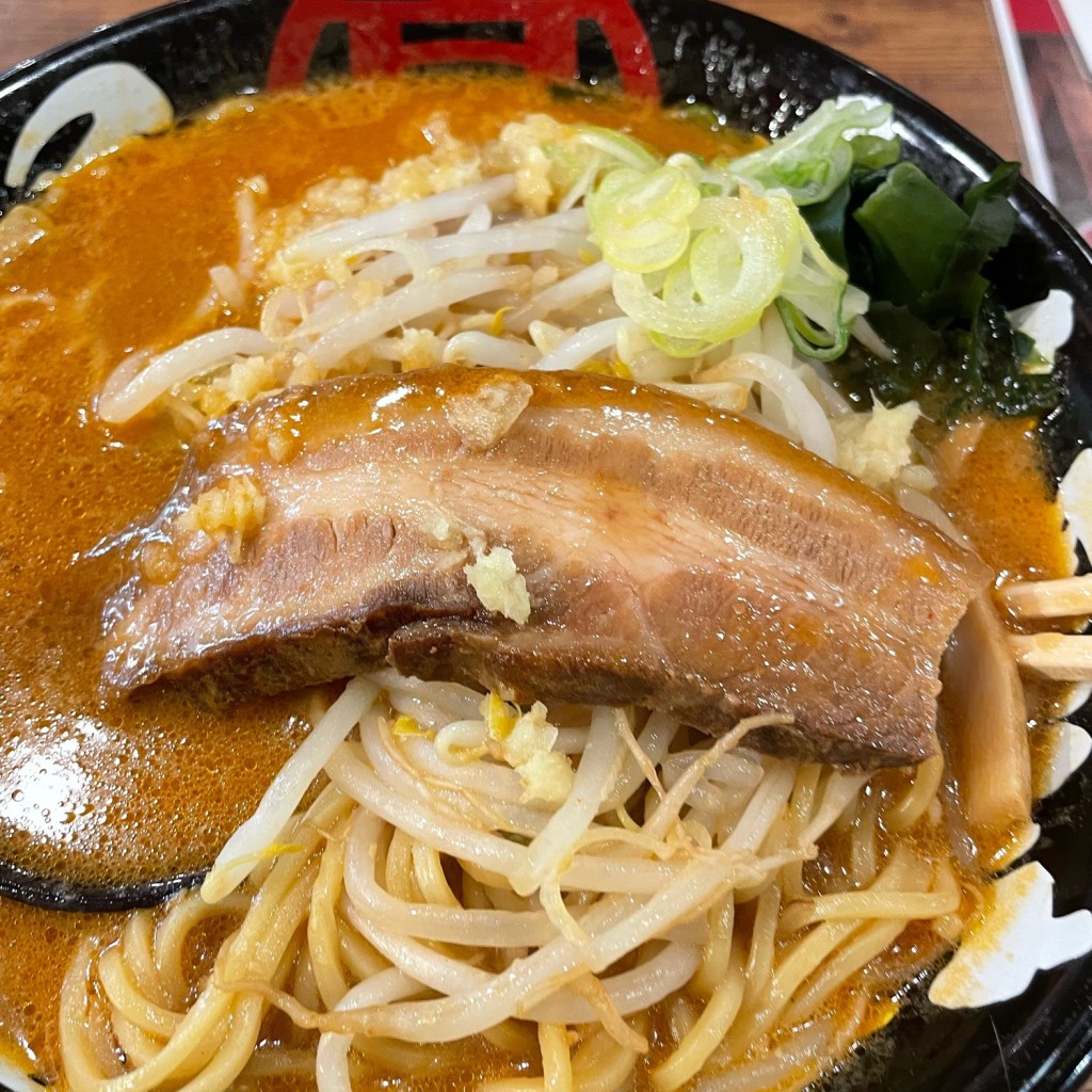 ユーザーが投稿した丸髙屋味噌ラーメンの写真 - 実際訪問したユーザーが直接撮影して投稿した小田川ラーメン専門店丸高屋 白河店の写真