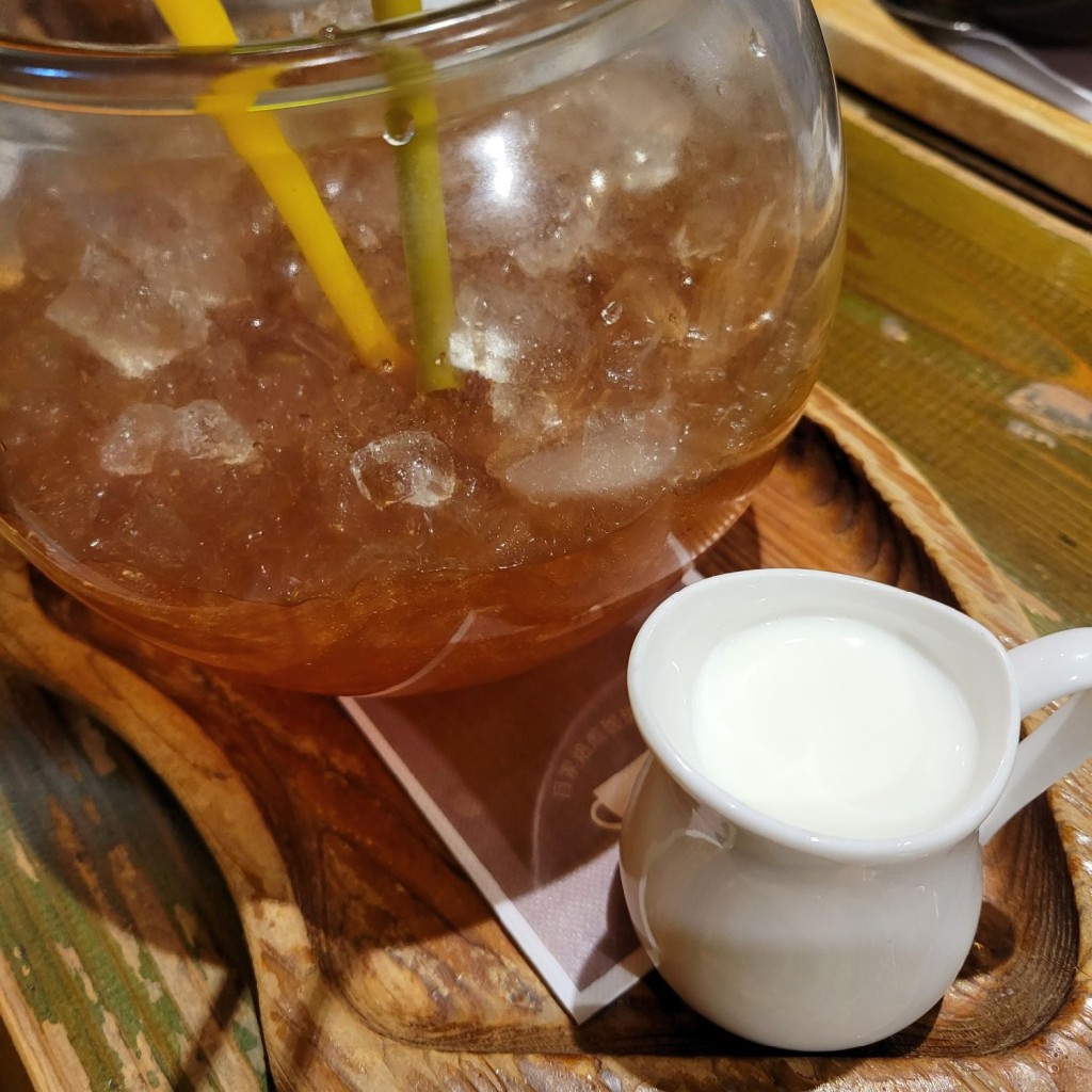 ユーザーが投稿したアイスティの写真 - 実際訪問したユーザーが直接撮影して投稿した神明町喫茶店OBログ 北越谷店の写真