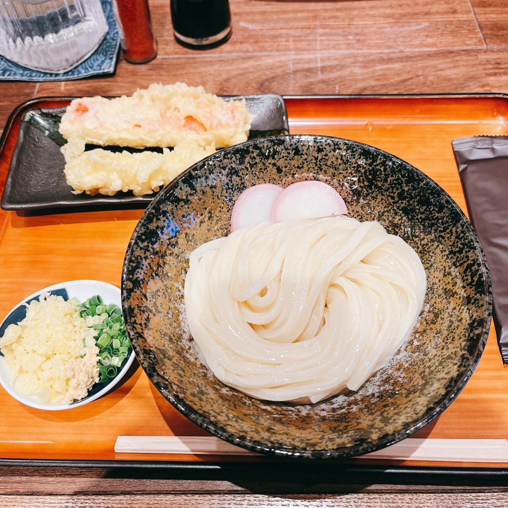 ユーザーが投稿したランチ 生醤油の写真 - 実際訪問したユーザーが直接撮影して投稿した飛田給うどん自家製麺 一合まいたの写真