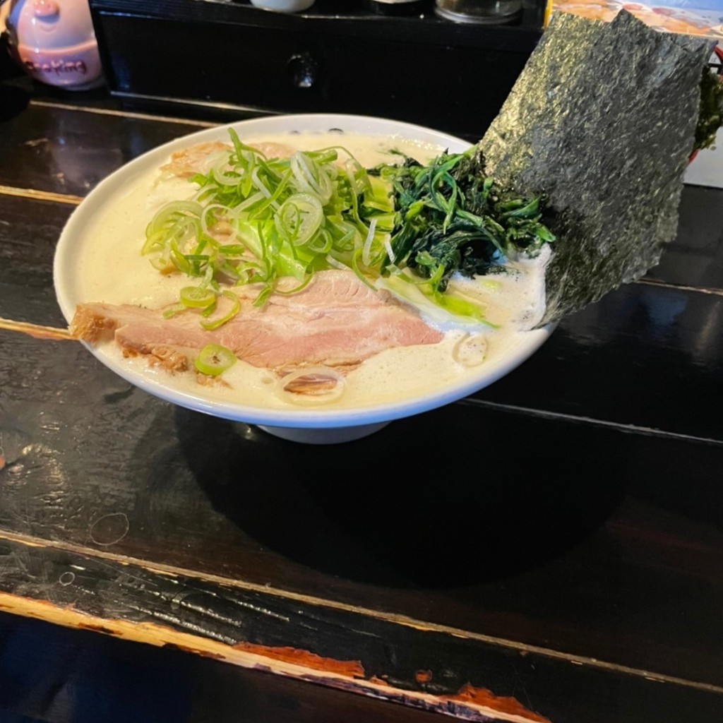 ユーザーが投稿した鶏白湯ラーメンの写真 - 実際訪問したユーザーが直接撮影して投稿した赤塚新町ラーメン / つけ麺いのこ 赤塚店の写真