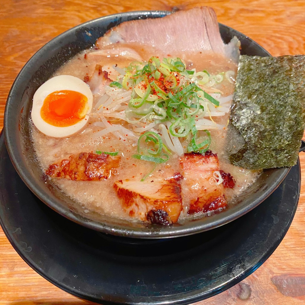 美味しいものにありつきたいさんが投稿した一乗寺東杉ノ宮町ラーメン / つけ麺のお店豚人/ぶたんちゅの写真