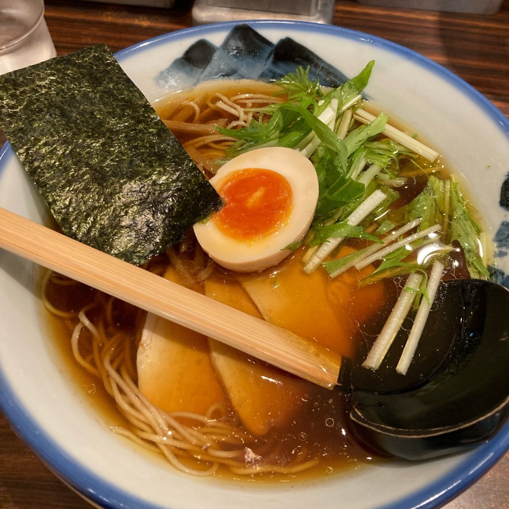 ユーザーが投稿した醤油ラーメンの写真 - 実際訪問したユーザーが直接撮影して投稿した南幸ラーメン専門店AFURI 横浜ジョイナスの写真