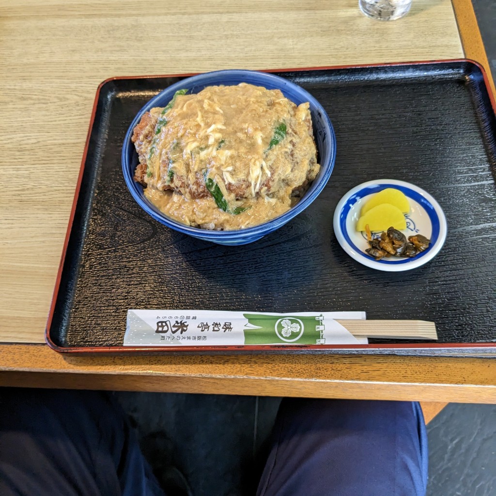 ユーザーが投稿したかつ丼の写真 - 実際訪問したユーザーが直接撮影して投稿した駅部田町定食屋味和亭米田の写真