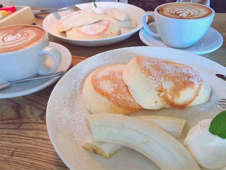 パンケーキ - 実際訪問したユーザーが直接撮影して投稿した松が峰カフェマツガミネコーヒービルヂングの写真のメニュー情報