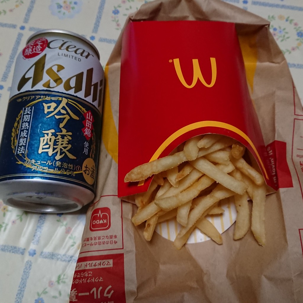 ユーザーが投稿したマックフライポテトの写真 - 実際訪問したユーザーが直接撮影して投稿した喜多見ファーストフードマクドナルド 多摩堤通り喜多見店の写真