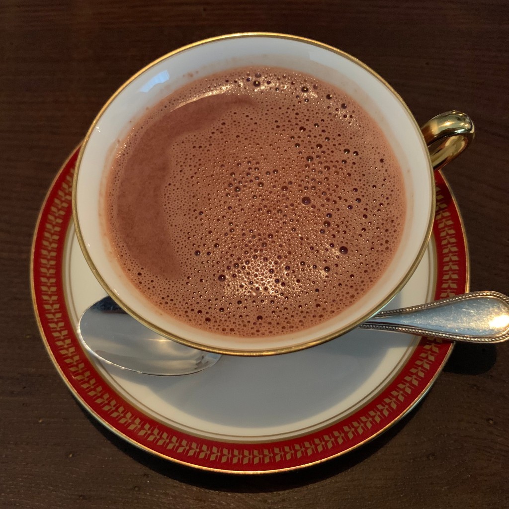 ユーザーが投稿したホットチョコレートの写真 - 実際訪問したユーザーが直接撮影して投稿した三筋コーヒー専門店蕪木の写真