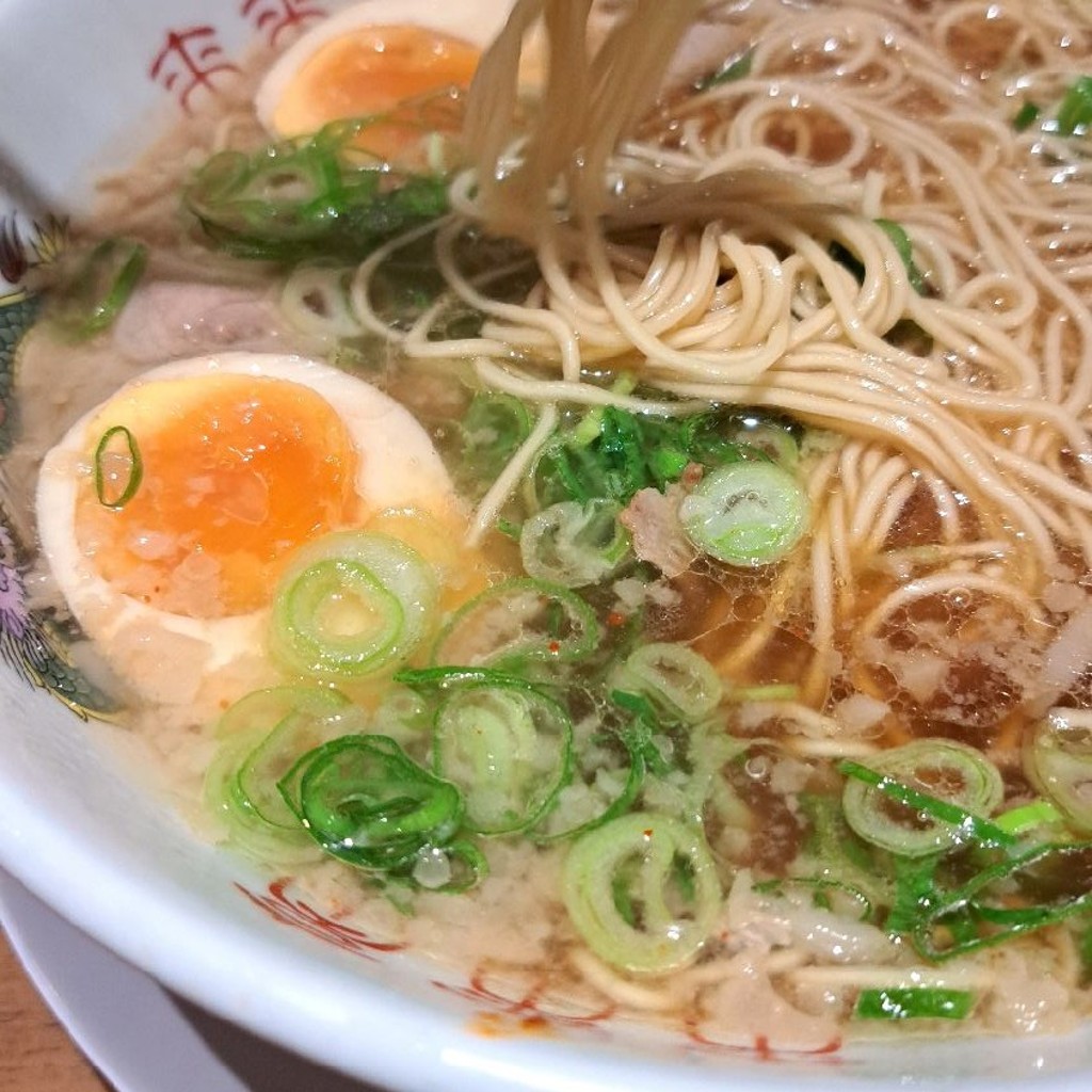 ユーザーが投稿した味玉ラーメンの写真 - 実際訪問したユーザーが直接撮影して投稿した広見ラーメン専門店来来亭 可児店の写真