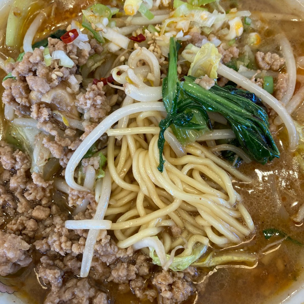 ユーザーが投稿した辣菜麺の写真 - 実際訪問したユーザーが直接撮影して投稿した久米川町餃子餃子の王将 秋津店の写真