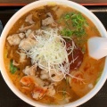 実際訪問したユーザーが直接撮影して投稿した朝倉ラーメン / つけ麺ラーメンのほうれんそうの写真