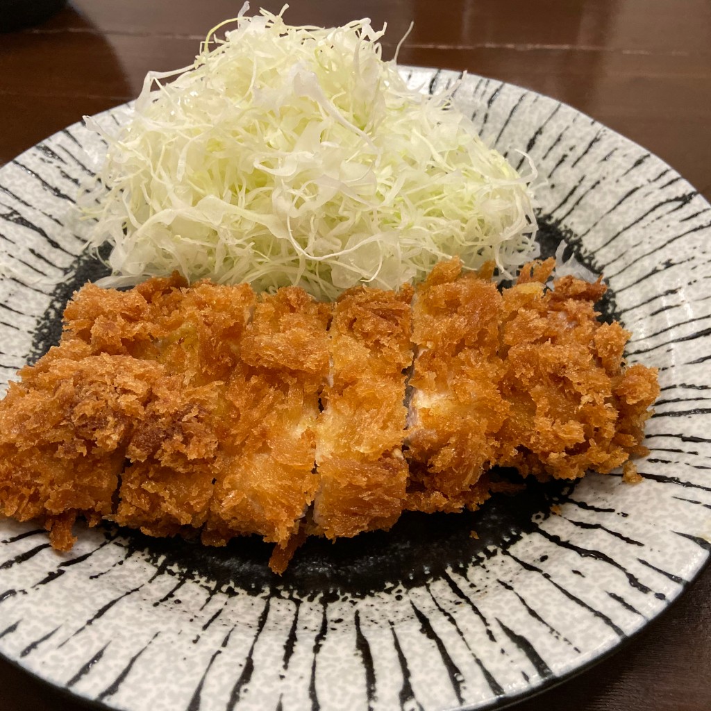 ユーザーが投稿したLunch-ロース定食の写真 - 実際訪問したユーザーが直接撮影して投稿した成城とんかつとんかつ 椿の写真